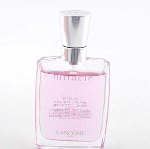 30ml LANCOME ランコム miracle Eau de PARFU ミラク オードパルファン 香水 ピンク スプレー フランス製 レディース 女性 a0318009