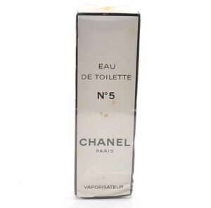 未開封 100ml Chanel シャネル No5 Eau de Toilette オードトワレ 香水 箱付き b0306005