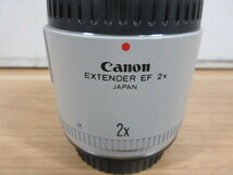 2C1-4 (キヤノン エクステンダー EF 2×) CANNON カメラレンズ レンズ 動作未確認 ジャンク 現状品_画像6