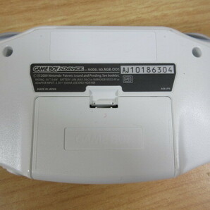 2M2-2「GAME BOY ADVANCE 本体 AGB-001 ホワイト」ニンテンドー 通電確認済み ゲームボーイ アドバンス 現状品 ゲーム機 Nintendoの画像5