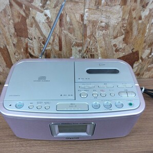 r9SONY ソニー CFD-E500TV コンパクトディスクデジタルオーディオ CD ラジオ カセット ピンク ラジカセ オーディオ機器の画像2