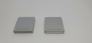 ゲームキューブ　メモリーカード　59 ブロック ゲームキューブ メモリーカードセット Nintendo ニンテンドー 任天堂　2つセット