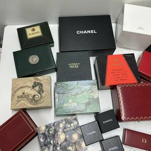 ◆ブランド空箱 まとめて 約26点  OMEGA／RADO／Rolex／ダンヒル／Cartier／GUCCI／シャネル／コーチ／Dior◆の画像2