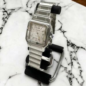 ◆Cartier カルティエ サントス ガルベ 2319 腕時計 稼働品◆の画像2