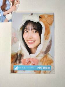 【小西夏菜実】【検品済】どうぶつ着ぐるみ より【まとめ発送可】日向坂46 生写真 グッズ