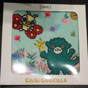 フェイラー　ハンカチ　ちびゴジラウィズちびモスラCHIBI GODZILLA WITH CHIBI MOTHRA 新品 完売品