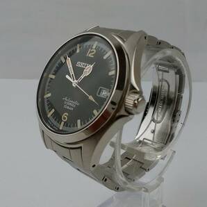 H/SEIKO セイコー TicTAC チックタック 4R35-02R0  自動巻き コマ有 裏蓋スケルトン 腕時計 0419-1の画像3