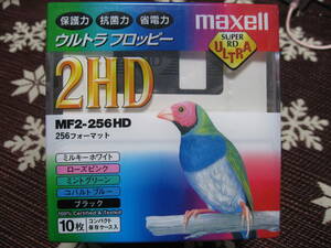 *mi* unopened maxell 2HD floppy disk 10 sheets pack 3.5 -inch *