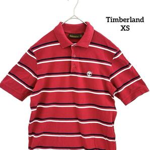 Timberland ティンバーランド ポロシャツ 刺繍ロゴ コット XS