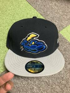 【NEW ERA】（ニューエラ）Trenton Thunder 59FIFTY Fitted Hat - 2TONE 7-1/4【未使用】【送料無料】