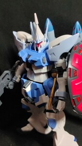 ＨＧ ギャンシュトローム(アグネス・ギーベンラート専用機) 素組み 部分塗装 完成品