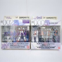 n-12■１円～ まとめ用 処分品 G.F.F ZZガンダム[フルアーマーZZガンダム]/ファッツ　2点まとめセット　機動戦士ガンダムZZ センチネル_画像1