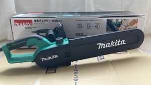 Makita/マキタ 電気チェンソー 電気チェーンソー 電動工具 M504 350m 通電確認済