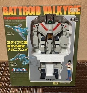 （希少品）タカトクトイズ　超時空要塞マクロス 超時空要塞マクロス VF-1J バトロイド・バルキリー 1/55スケール