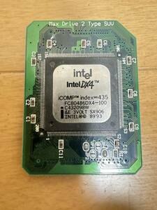 1円から　Intel DX4 FC80486DX4-100 インテル　現状渡し