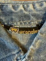 Wrangler デニム デニムジャケット ウエスタン アメリカ古着_画像5