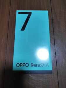 【新品未開封品】oppo reno7 a ブラック SIMフリー版