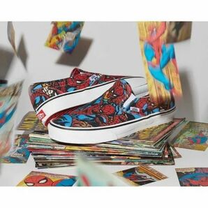 【VANS】VANS ヴァンズ CLASSIC SLIP-ON クラシックスリッポン VN0A38F79H7 (MARVEL...