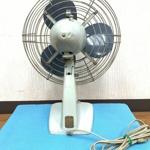 昭和レトロ 扇風機 富士電機 FUJI SILENT FAN FTS 3058 3枚羽根 フジ ファン アンティーク ビンテージ 当時物の画像4