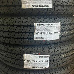 145/80R12 80N 4本 24年　ヨコハマタイヤy356