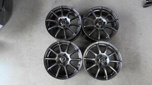 ☆★A-TECH　SCHNEDER　6.5Jx16　＋48　PCD100　5H　アルミホイール　4本セット　中古品★☆