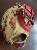 【美品】Rawlings ローリングス ファーストミット ソフトボール用 右投げ _画像3