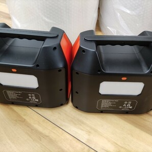 【ジャンク品】ポータブル電源 最大出力350W 110,000mAh / 407Wh 大容量バッテリー FACE8 PG-1 2台まとめての画像4