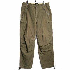 00's LLビーン コットン ナイロン イージーパンツ (34) オリーブ系 カーゴパンツ 00年代 旧タグ オールド アウトドア L.L.Bean