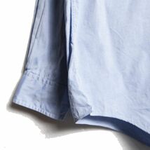 90’s 00's USA製 ブルックスブラザーズ ピンオックスフォード ボタンダウンシャツ (16-34) 青 90年代 旧タグ アメリカ製 オールド_画像5