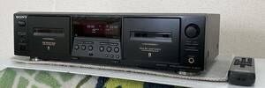 SONY TC-WE475 twin Rebirth cassette deck necessary repair goods 