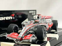 ミニチャンプス 1/43 ボーダフォン マクラーレン メルセデス MP4-22 F1グランプリ 2007 フェルナンド・アロンソ_画像2