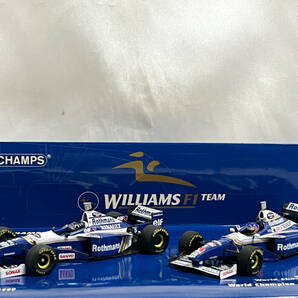 ミニチャンプス 1/43 ウィリアムズ ルノー チャンピオン セット FW18 & FW19