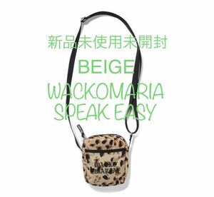 ラスト1点です WACKOMARIA SPEAK EASY SHOULDER BAG レオ01 新品未使用未開封 