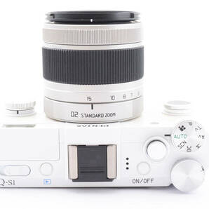 PENTAX ペンタックス ミラーレス一眼 Q-S1 ピュアホワイト レンズ 5-15mm f2.8-4.5の画像8