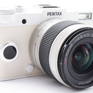 PENTAX ペンタックス ミラーレス一眼 Q-S1 ピュアホワイト レンズ 5-15mm f2.8-4.5の画像4