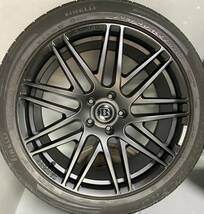 BRABUS Monoblock Gクラス Y FORGED 22インチ 4本セットベンツ W463 G65 G350 G500 G55 G63 PIRELLI 295/40R22 2020/22年製_画像3