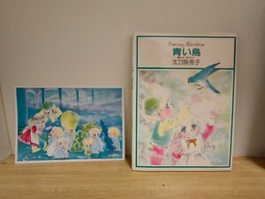 K:青い鳥 太刀掛秀子 ファンタジーメルヘン 集英社 1983年 初版 ピロンナップ付 絵本