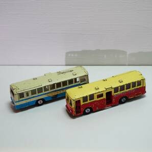 YONEZAWA 米澤玩具 2台 まとめて ダイヤペット 都バス 一般乗合バス ようちえんバス 中古品 YW122の画像1