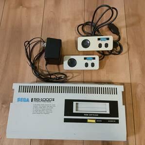 【ゲーム機本体】セガ SG-1000II ジョイパッド + ACケーブル付の画像1