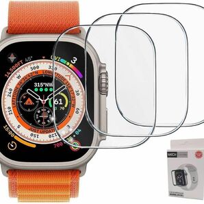 Apple Watch ultra 49mm 保護ガラス　3枚セット　保護　液晶　フィルム