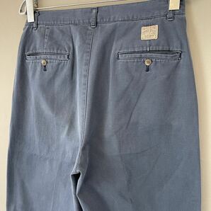 929 ヴィンテージ POLO RALPH LAUREN POLO CHINO PANT ラルフローレン ２タック チノパン サイズ 82 実寸参照の画像4