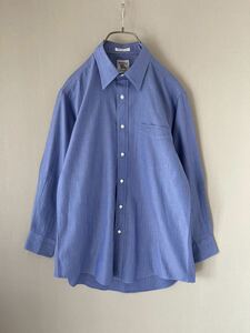 938 Vintage Burberrys Burberry z fine quality cotton long sleeve shirt size 39-78 absolute size reference 