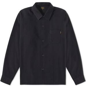 RATS COTTON WOOL STAND COLLAR SHIRT ラッツの画像1