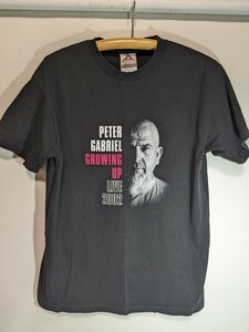 Peter Gabriel tシャツ Growingup live 2002 ピーターガブリエル ピーターゲイブリエル プログレ シャツ Mサイズ genesis ジェネシス