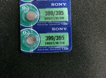 15個セット　SONY　ソニー　 SR927SW 時計用電池　腕時計　酸化銀電池　コイン型リチウム電池　ボタン電池　コイン電池 _画像2