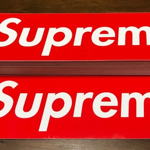 即決 Supreme BOX LOGO ステッカー //HOODED PARKA TEE AIR JORDAN THE NORTH FACE ギャルソン bandana crewneck Nike Tiffany dunkの画像1