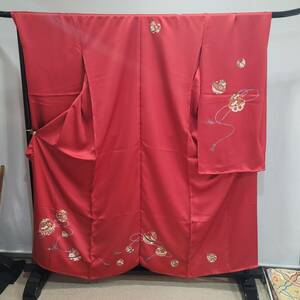 38万円本手描き京友禅を超破格１２８００円★新品 七五三 ７才／十三才詣り 四つ身⑥