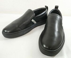 BALLY バリー レザー ビジネス シューズ スリッポン スニーカー 靴 スイス製 メンズ EU5E/US6D 約23.5ｃｍ 【中古】403Ｄ