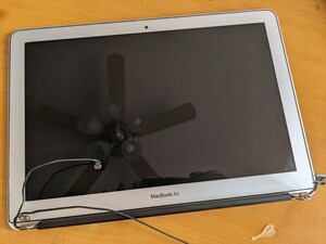 液晶ディスプレイ トップカバー　Apple MacBook Air A1466 13インチ 2013 2014 2015 2017 Wifi ケーブル切断　管理番号　861