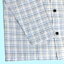 【新品 匿名配送】 3L 綿混 メンズ パジャマ ルームウェア シャツ パンツ 上下セット 大きいサイズ_画像5